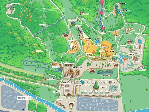 社旗县景区手绘地图在紧急疏散与救援中的重要作用 ？
